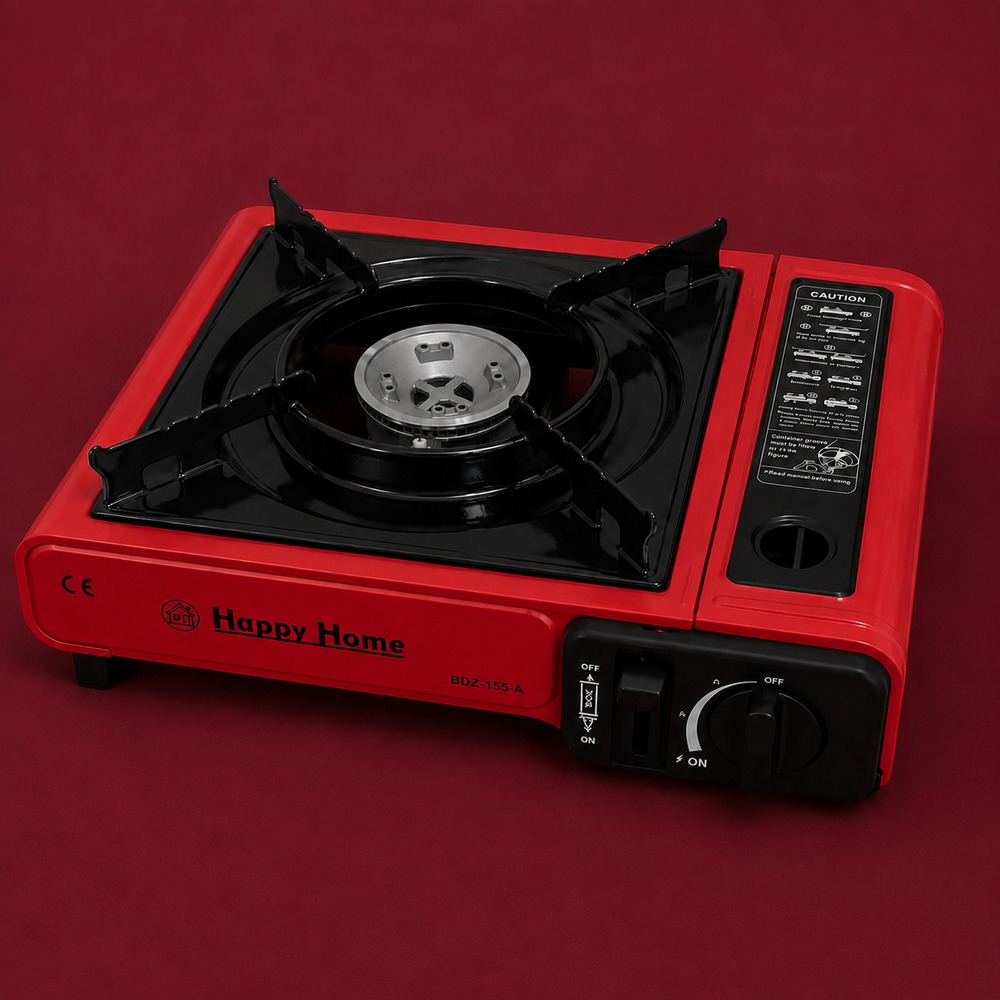 اجاق گاز سفری تک شعله Happy Home مدل BDZ-155A